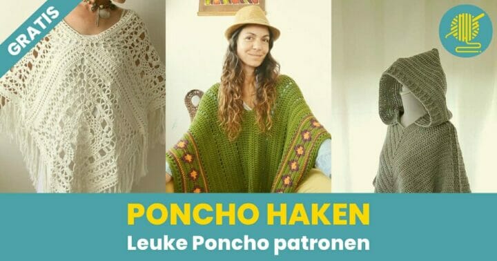 Download Gratis Poncho haakpatronen met Uitleg