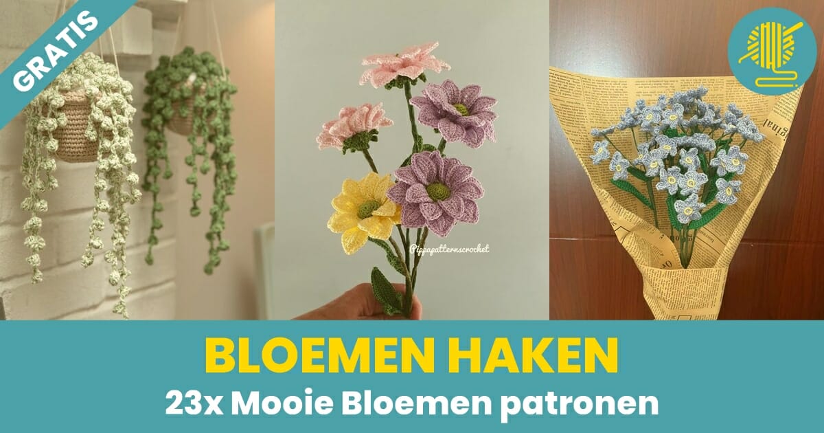 Gratis Bloemen haken Downloaden voor Beginners