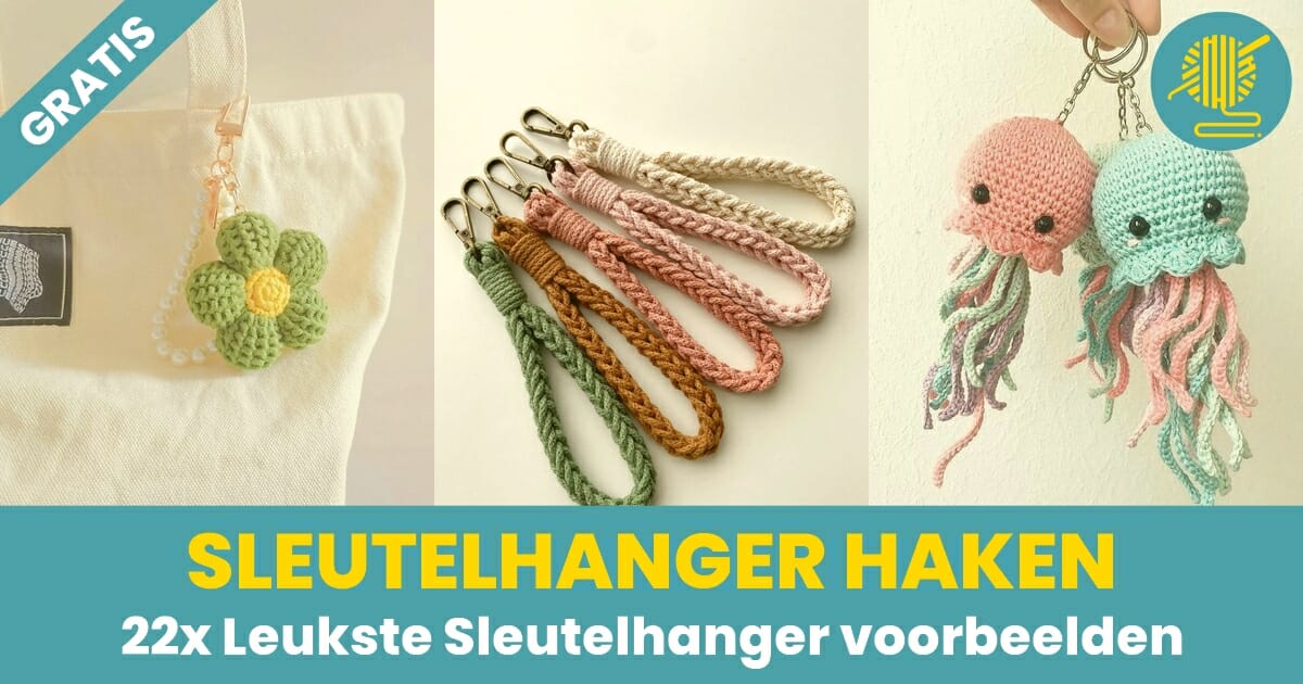 Sleutelhanger haakpatronen